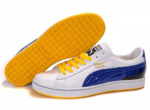 puma mostro homme orange